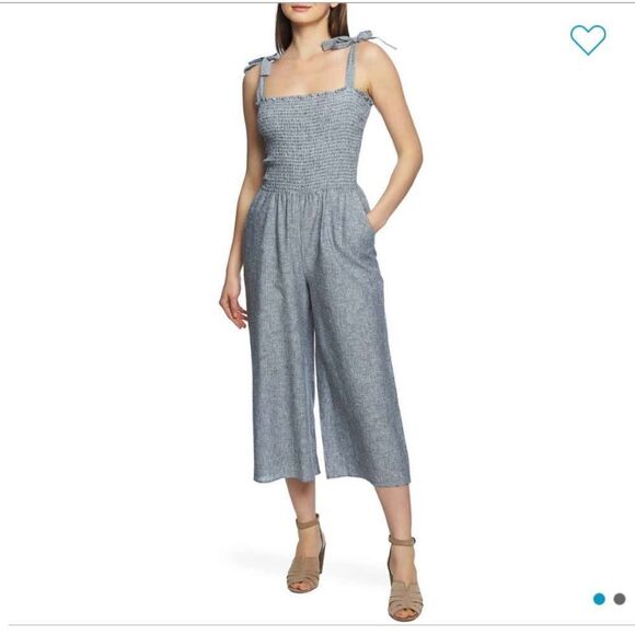 NWT 1. State Boardwalk Striped Jumpsuit